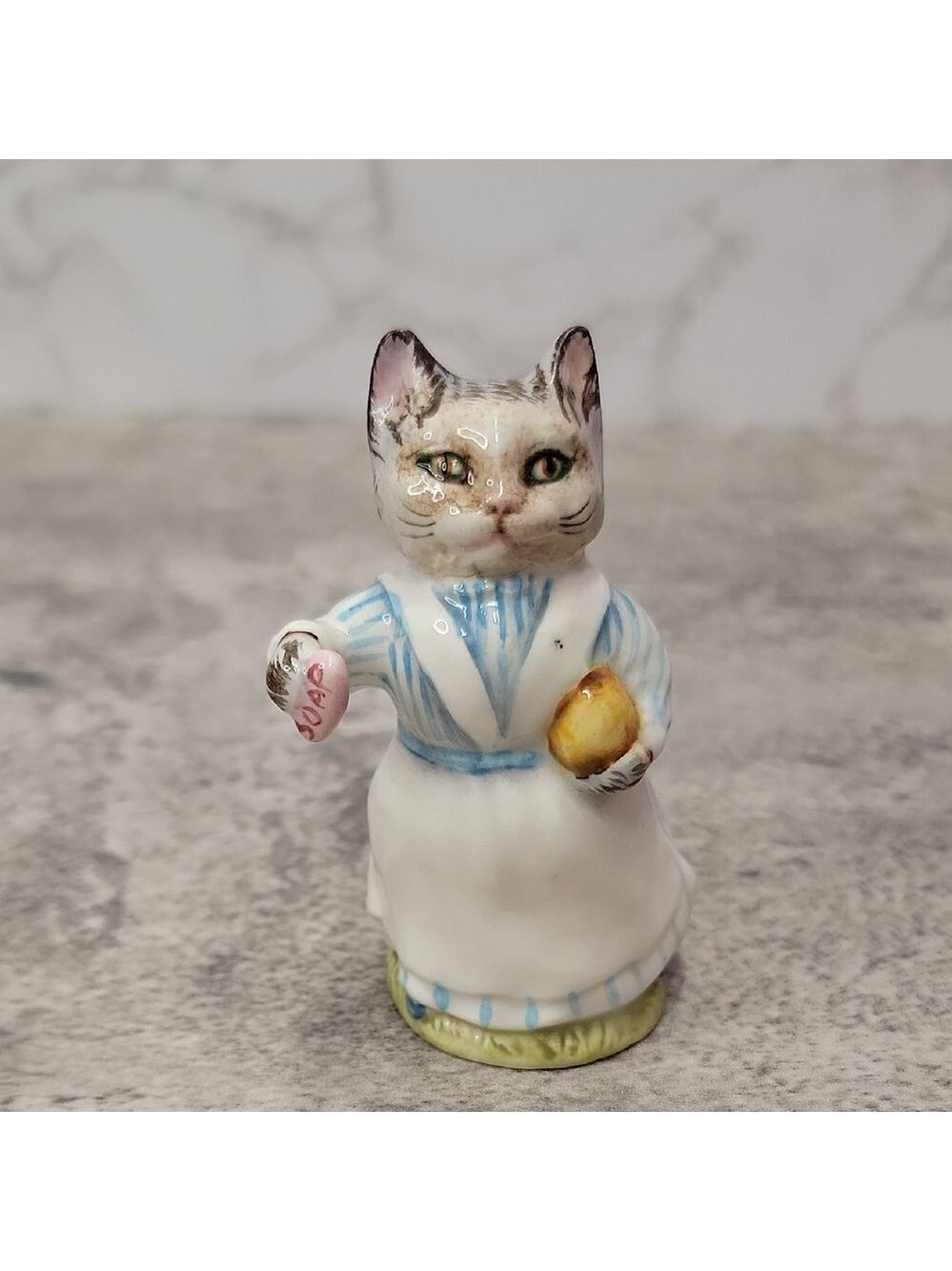 Vintage Beatrix Potter "Tabitha Twitchett" Fredrick Warne Beswick England - Picture 1 of 6